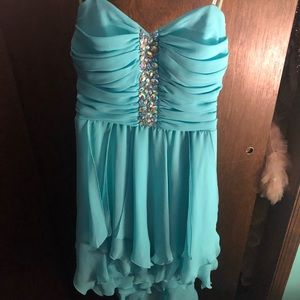 Lily Rose Dress size 5 Teal